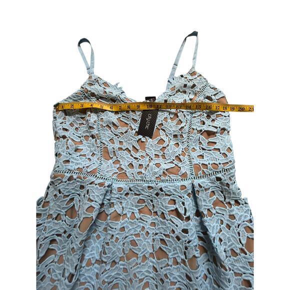 NWT City Chic Sky Blue So Fancy Dress - Size S/16 - Picture 6 of 16